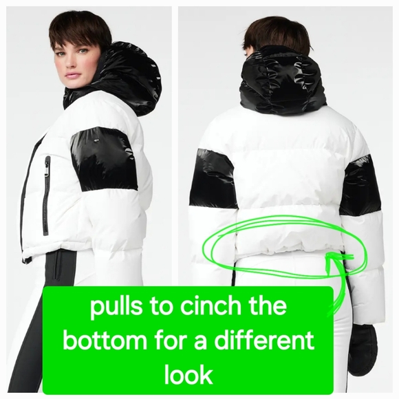 Goldbergh Arleth Ski Jacket Black White Goldbergh Quilted Arleth Ski Jacket - Picture 2 of 16